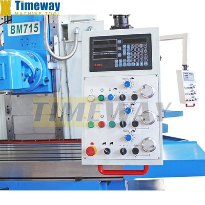 High Precision Bed Type Milling Machine with Customized Option Table Travel X mm 1500