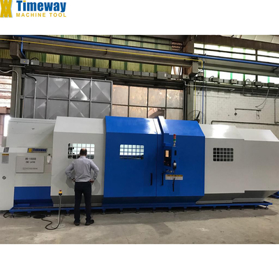 Metal Processing Simplified Heavy Duty Flat Bed CNC Horizontal Lathe Machine AK-1600B