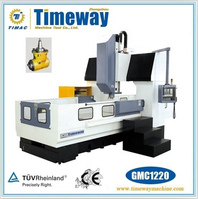 Double Column CNC Vertical Gantry Machining Center with 24-Tool Magazine Capacity