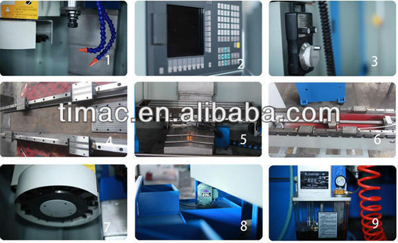 24 Tool Magazine Capacity VMC400 Vertical Machining Center with 2.2Kw High Precision