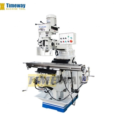 M250A Turret Milling Machine for Metal 380mm Table Travel 2024 Industrial Milling