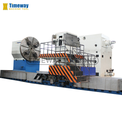 Metal CNC Torno Equipo AK-2500H Heavy Duty Horizontal Lathe with 40000kg Max. Weight