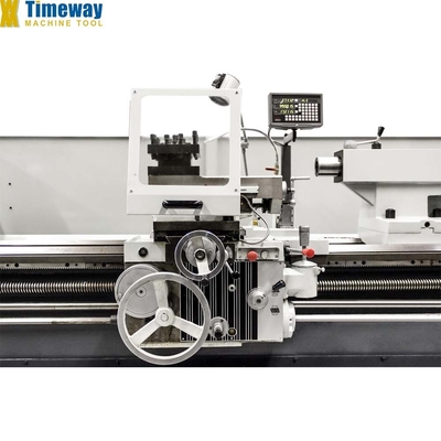 AL-1000 Heavy Duty Horizontal Lathe Machine For Metal With Optimal Spindle Bore 100mm