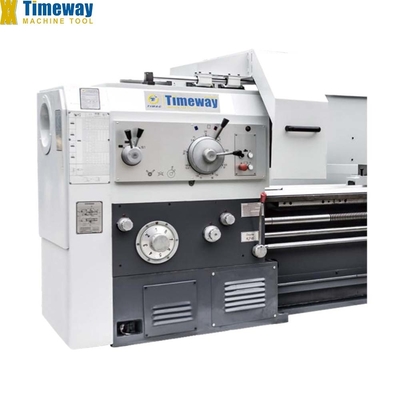 AL-1000 Heavy Duty Horizontal Lathe Machine For Metal With Optimal Spindle Bore 100mm