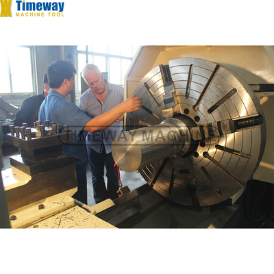 AL-1600B Heavy Duty Horizontal Lathe Machine With 12 Spindle Speed Options