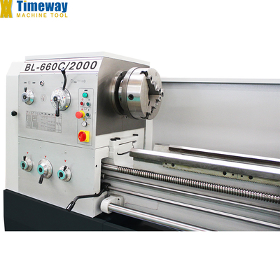BL-660C Gap Bed Lathe Machine with Max. Turning Length of 700/950/1450/1950/2950mm