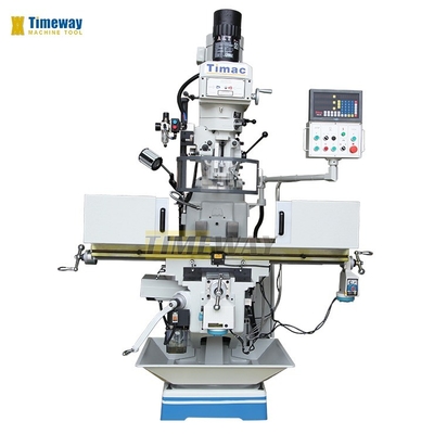 M300A Turret Milling Machine with 380mm Table Travel Z and 127mm Spindle Quill Travel