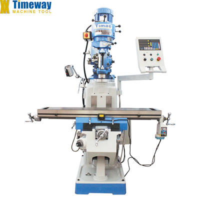 Timeway M250 High Precision Manual Turret Milling Machine for 920/1000mm Table Travel
