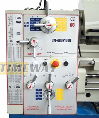 CM400 Horizontal Gap Bed Lathe with 205mm Center Height and 1000mm Max Turning Length