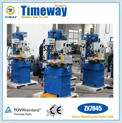 Blue and White Multifunctional Drilling Milling Machine with Normal CNC