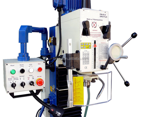 Blue and White Multifunctional Drilling Milling Machine with Normal CNC