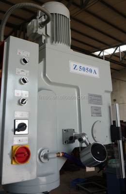 860 KG Geared Head Pedestal Drills Vertical Drilling Machine Z5050A Bule and White