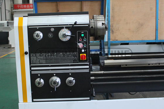 BL-800B Clutch Type Gap-bed Lathe Machine with 82mm Spindle Bore and 3300 KG Weight