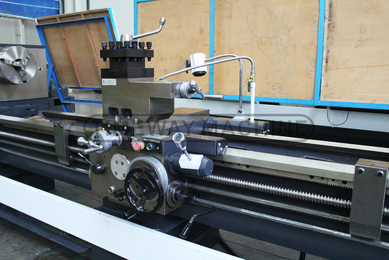 BL-800B Clutch Type Gap-bed Lathe Machine with 82mm Spindle Bore and 3300 KG Weight