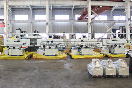Hydraulic Surface Grinder Retifica Plana Hidraulica SG-40800AHD in Blue and White