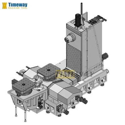 Metal Machining CNC Horizontal Machining Center with 630x630mm Table Size Online