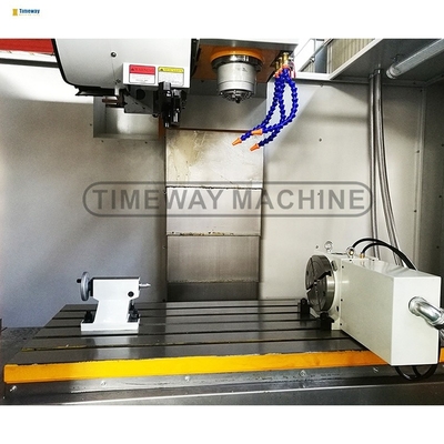 CNC Vertical Machining Center With FANUC Controller ±0.008 Positioning Accuracy mm