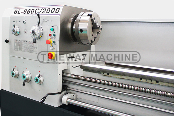 Metal Gap-bed Lathe BL-500C/2000 with 36-1600 r.p.m Spindle Speed and 500 Swing over Bed
