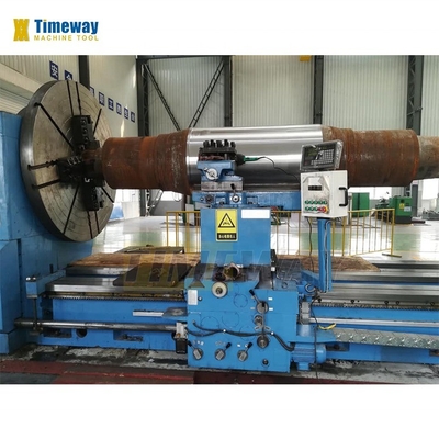 130mm Spindle Bore Heavy Duty Lathe Machine with High Capacity and Rapid Feed Speed