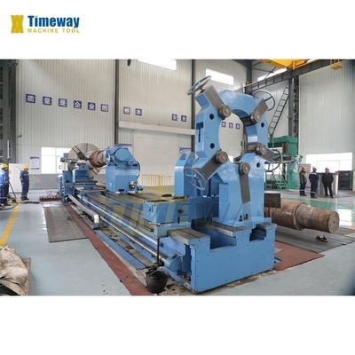 130mm Spindle Bore Heavy Duty Lathe Machine with High Capacity and Rapid Feed Speed