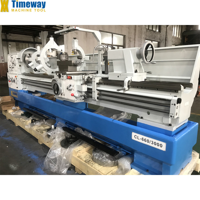 CL-660 Manual Gap Bed Lathe Machine 321/371/471x123x160cm 440mm Swing over Cross Slide