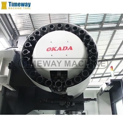 Timeway Worktable 600x1300mm CNC Vertical Machining Center with 8000 Rpm Spindle Speed