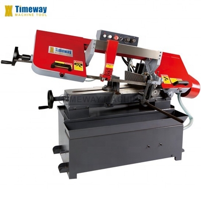 0.75kw Hydraulic Motor Semi Automatic Double Column Band Sawer for Precision Cutting