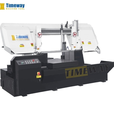 Semi-auto Band Saw with Customizable Options and Energy-saving 1.5kW Hydraulic Motor