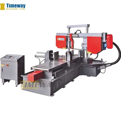 Semi-auto Band Saw Sawing Machine with Manual Saw Blade Tension Method