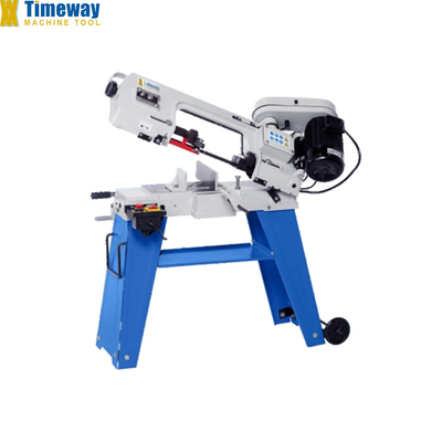 Cutting-Edge S-115 S-115A Belt-Driven Miter Band Saw for Metal Cutting
