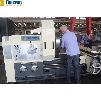 Machining with AL-1000B Heavy Duty Horizontal Lathe Max. Length of Workpiece 12000mm