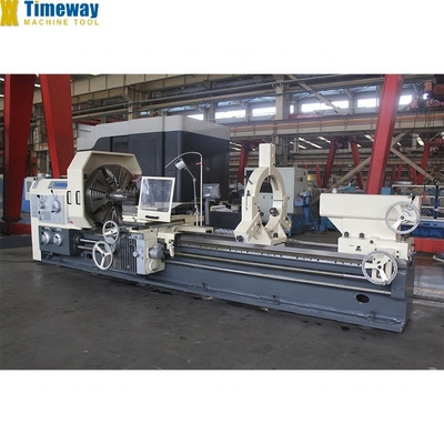 Machining with AL-1000B Heavy Duty Horizontal Lathe Max. Length of Workpiece 12000mm