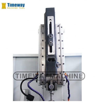 Small Type CNC Vertical Slotting Machine 460*320mm Worktable Travel KND1000M Control