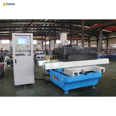 High Speed Wire Cutting EDM Machine with Cabinet Computer Workbench size 750*1140mm