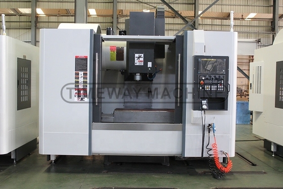 Vertical Machining Center with 3 Axis 672mm Distance from Spindle Center to Column