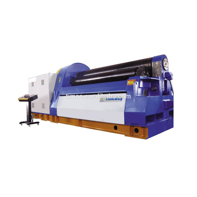 Hydraulic Plate Bending Machine with Arc Down-Adjusting Three Rollers and PLC Control