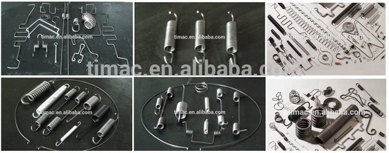 12-Axis Camless Universal CNC Coiling Spring Forming Machine with Wire Rotation