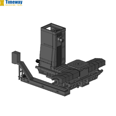 T-type CNC Horizontal Machining Center HMC 800D Precise and with FANUC Control System