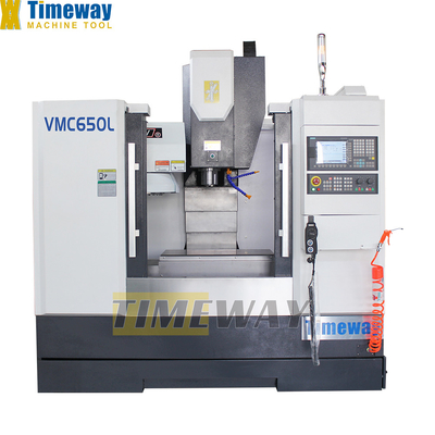 VMC650L Vertical Machining Center 700mm Table Travel ±0.006mm Repeatability Operation