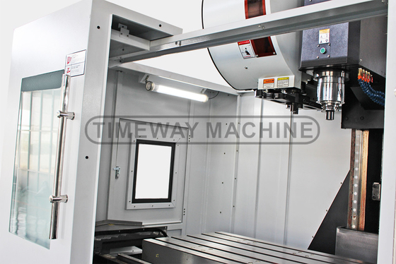 CNC Vertical Machining Center with 24 Tool Magazine Capacity and 3 Axis Milling Machine
