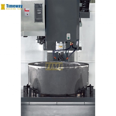 Metal Milling VMC1370 Vertical Machine Center with 5 T-Slots and Spindle Bore