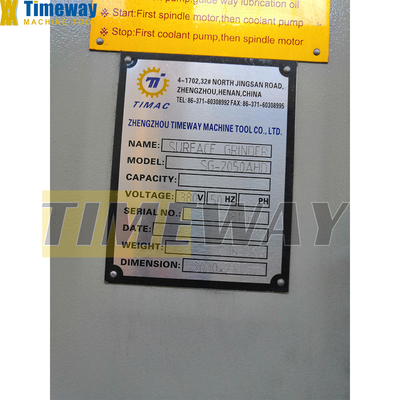 SG-2050AH/AHR/AHD Surface Grinding Machine with Competitive and Table Travel Y mm 560