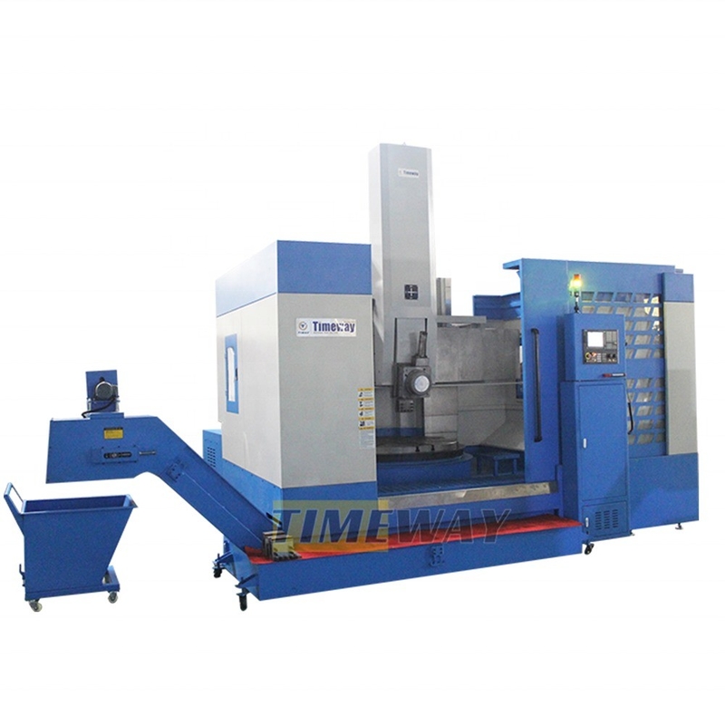 Powerful CNC Vertical Lathe Machine with 60kw Power Capacity and 800mm Z Axis Travel