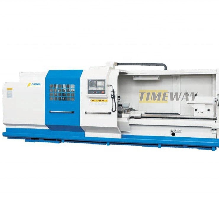 Max. Turned Length mm 3800 Automatic CNC Machine for 6-tons Big Spindle Hole Processing
