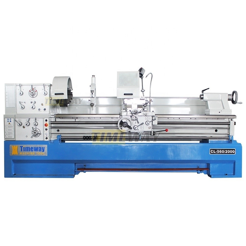 High Precision Manual Lathe Machine With Range of Spindle Speed 25 2000 r.p.m For Sell