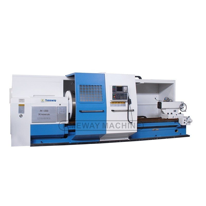 320 r.p.m Max. Spindle Speed Integrated Type Flat Bed CNC Lathe Metal Turning Machine