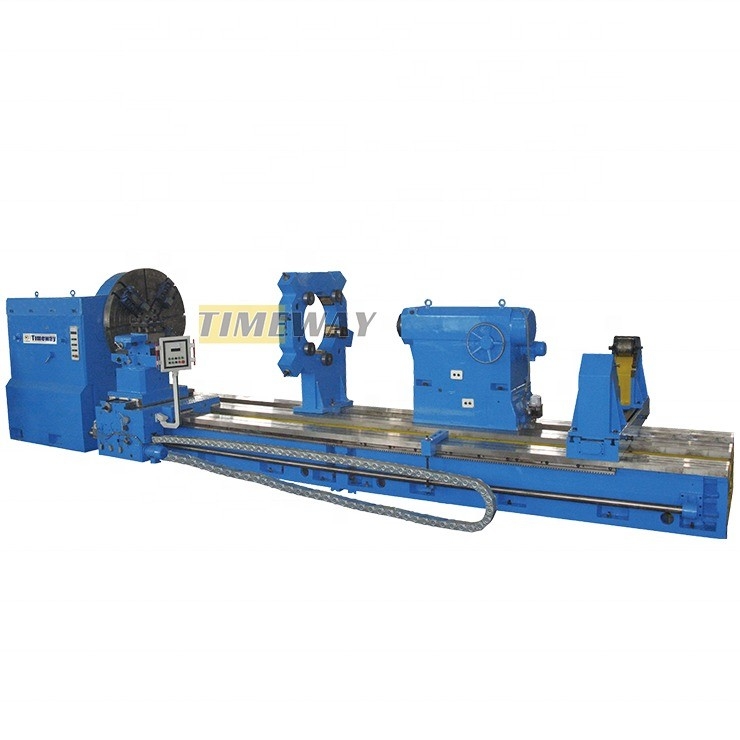 75kW Spindle Motor Power Heavy Duty Horizontal Lathe Machine With Large Size Capacity