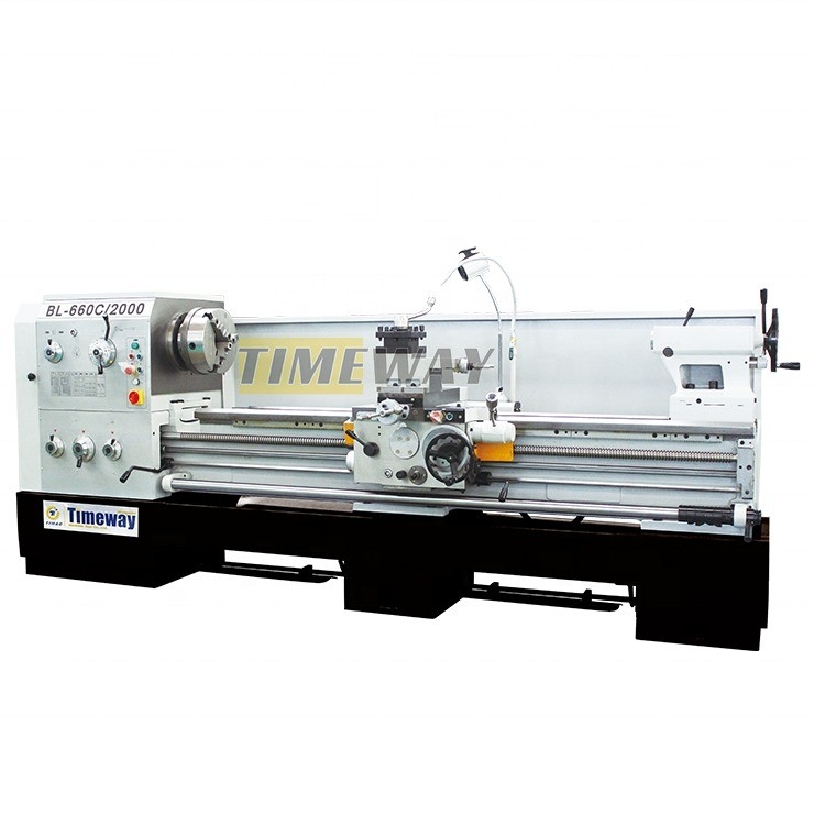 2500 N.m Cutting Torque High Precision Horizontal Gap Bed Lathe Machine Rapid Feed Speed