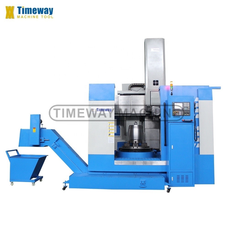 800mm Worktable and 1070mm Bed Width CNC Vertical Lathe for Boring Big Hole Machining