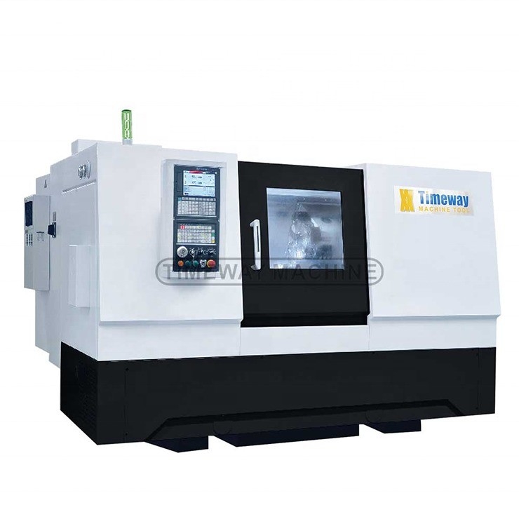 Medium Duty Machining Capacity CNC Slant-type Lathe Machine with A2-5 Spindle Nose